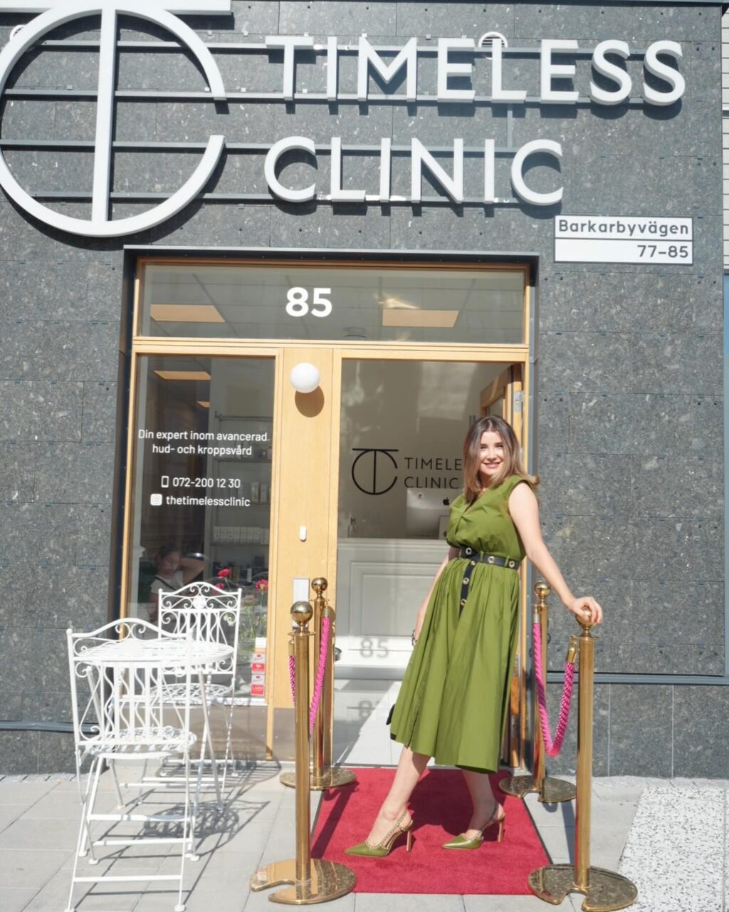 Instagram post from thetimelessclinic. This post is in position 1.